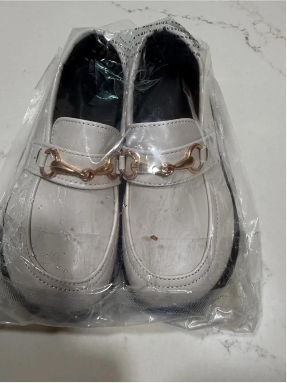 NEW Girls Slip-On Loafers Comfort Dress Shoes Oxford School Uniform Flats 11.5